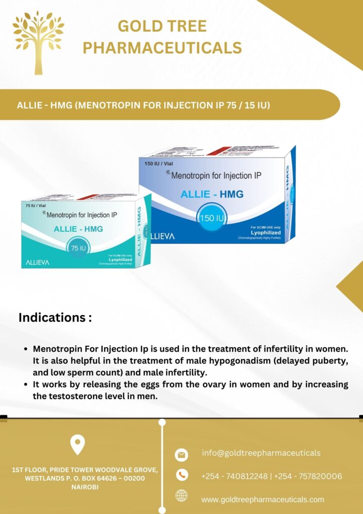 ALLIE - HMG (MENOTROPIN FOR INJECTION IP 75 _ 15 IU)